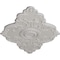 Ekena Millwork Piedmont Ceiling Medallion (Canopies up to 6 1/2"), 67 1/8"W x 48 5/8"H x 1 7/8"P, Ultra Pure White CM67PEUWF - alternate 3